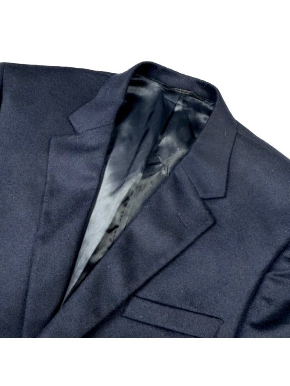 Jos A Bank Men's 100% Cashmere 2-Button Blazer Navy Blue • 43R